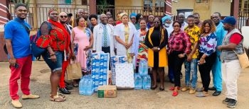 Northwest Journalists commemorate World Press Freedom Day 2023 with mothers of the Neonatology at the Bamenda Regional Hospital